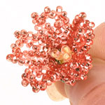 Beading pre začiatočníkov: kvety z korálkov
