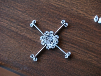 Quilling vianočné hračky