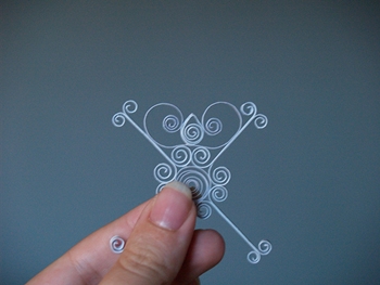 Quilling vianočné hračky