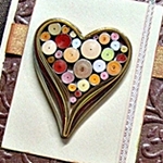 quilling srdce