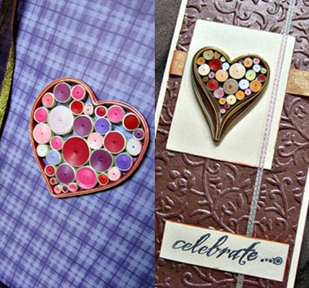 quilling srdce