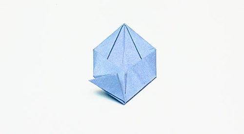 Ako urobiť origami kvet s vlastnými rukami