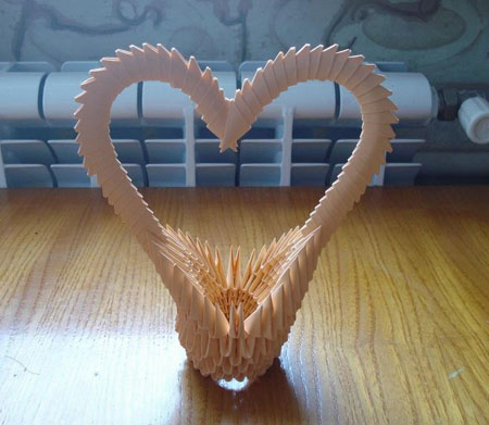 Ako urobiť origami z papiera srdce, video