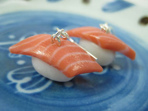Ako vyrobiť náušnice-sushi z polymérov hliny