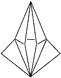 Klasický žeriav origami