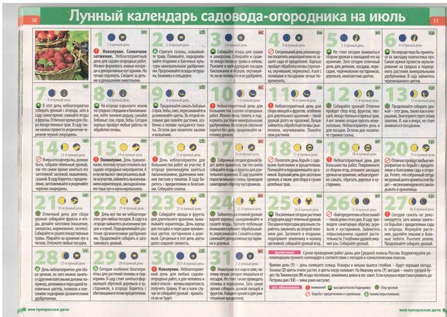 Mesačný kalendár záhradníka v strednom dosahu 2015