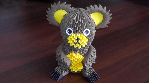Modulárny Origami: Zvieratá - Montážne schémy