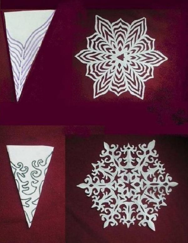 Krásne snehové vločky na Nový rok roku 2017 s vlastnými rukami papierových diagramov a fotografií v etapách. Majstrovské kurzy pre deti na veľkých snehových vločkách v origami technike Krásne snehové vločky na Nový rok roku 2017 s vlastnými rukami papierových diagramov a fotografií v etapách. Majstrovské kurzy pre deti na veľkých snehových vločkách v origami technike