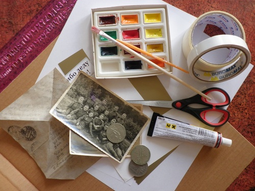 Scrapbooking: ručne vytvorený do 9. mája s vlastnými rukami v škole