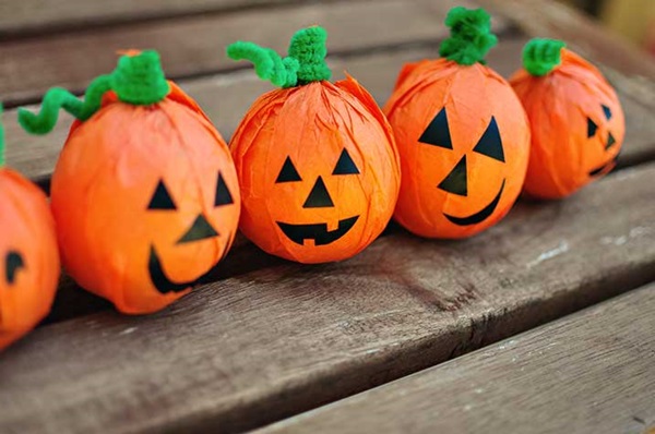 Remeslá pre deti na Halloween