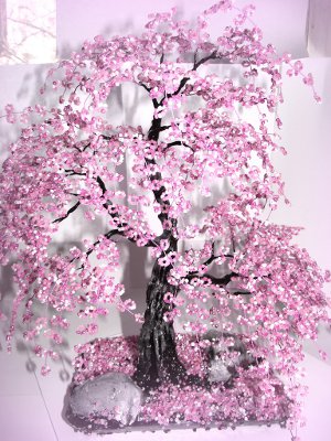 Sakura z korálkov Sakura z korálkov