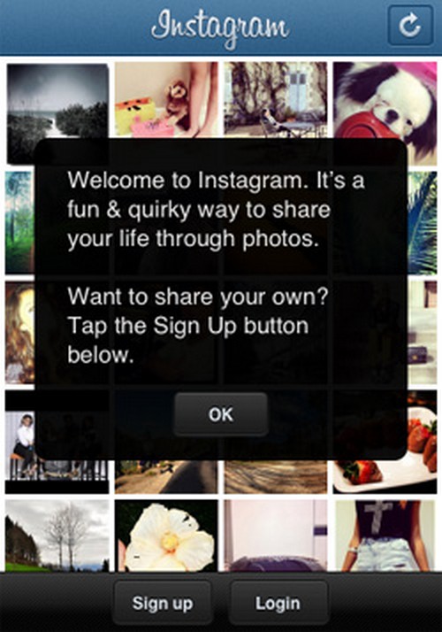 Pokyny na registráciu v Instagram