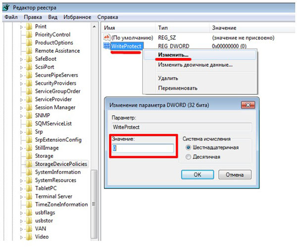 Ako odstrániť ochranu proti zápisu z jednotky USB flash