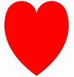 Valentína s vlastnými rukami: kresliť srdce v GIMP