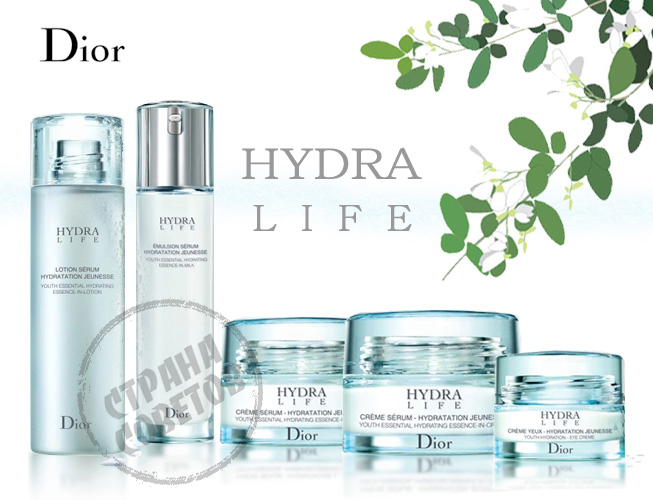 Dior Hydra Life tekutina, krém