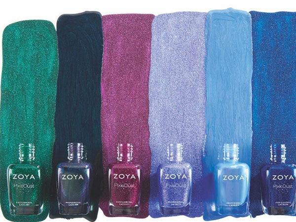 Glitter drahokamov v slávnostnej zbierke lakov Zoya Enchanted 2016-2017