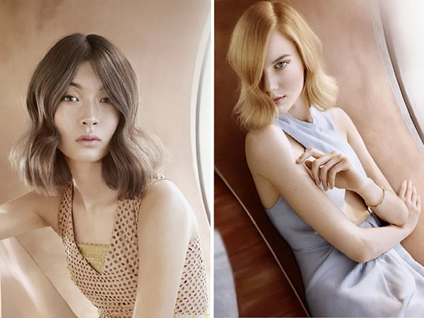 Farba korytnačky: kučery Ecaille - hair-trend-2017