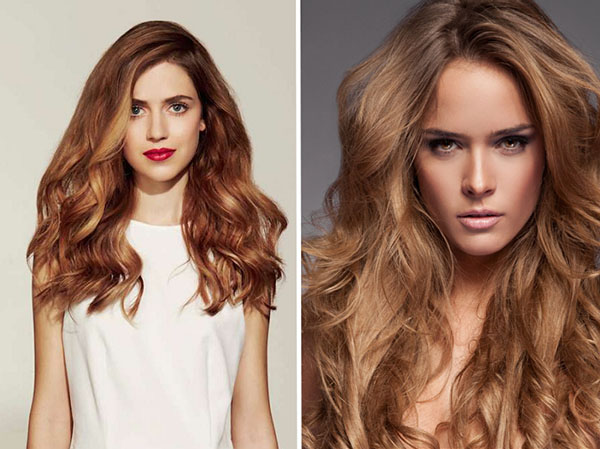 Farba korytnačky: kučery Ecaille - hair-trend-2017