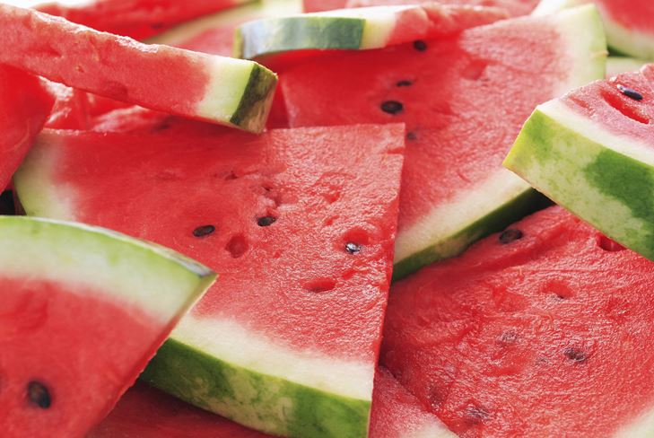 Starostlivosť o domácnosť: vodný melón na tvár