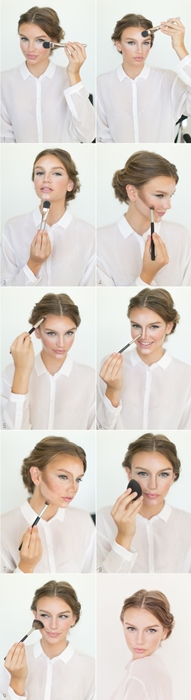 Očarujúci make-up doma