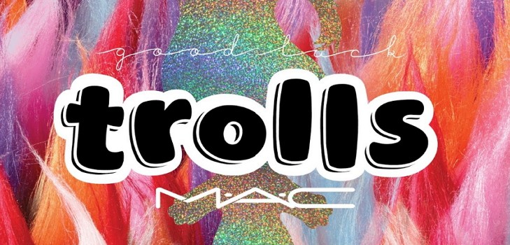 Okázalý troll: ozdobná zbierka trollov MAC Good Luck