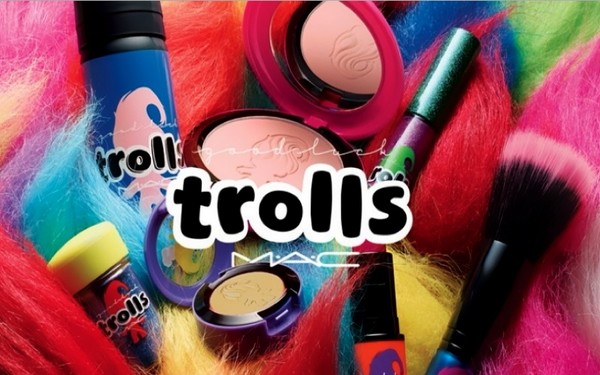 Okázalý troll: ozdobná zbierka trollov MAC Good Luck