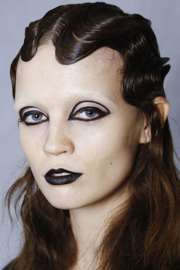 Grafický make-up - zimný trend 2016-2017