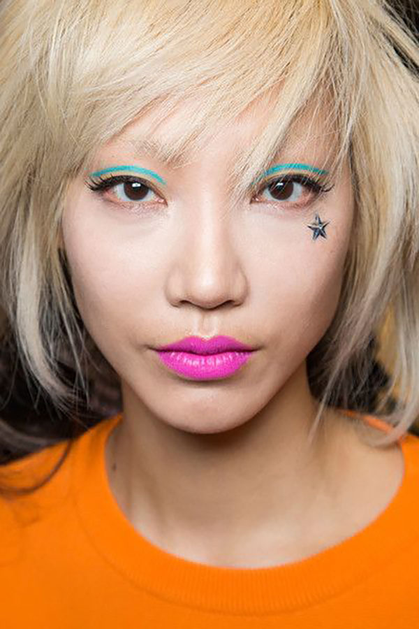 Grafický make-up - zimný trend 2016-2017