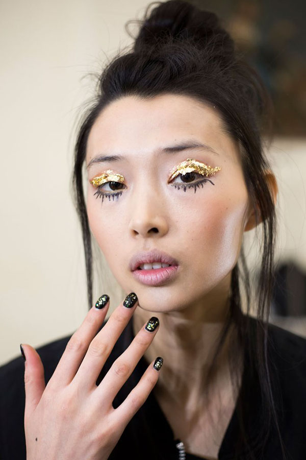 Grafický make-up - zimný trend 2016-2017
