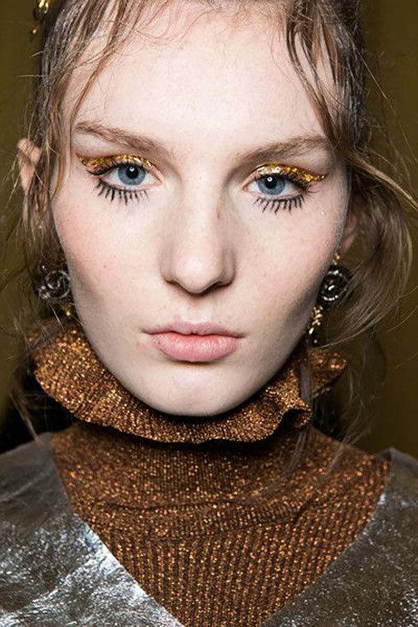 Grafický make-up - zimný trend 2016-2017
