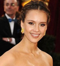 Oválna tvár: Jessica Alba