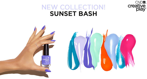 Letné explózie z CND: laky Creative Play Sunset Bash