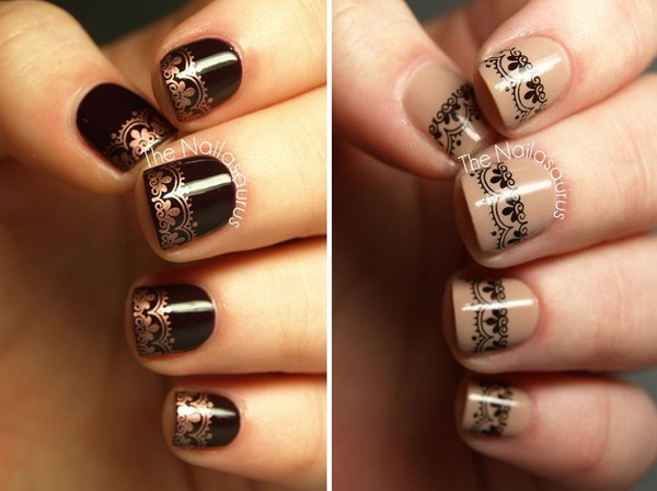 Manikúra mehendi - letný trend-2016