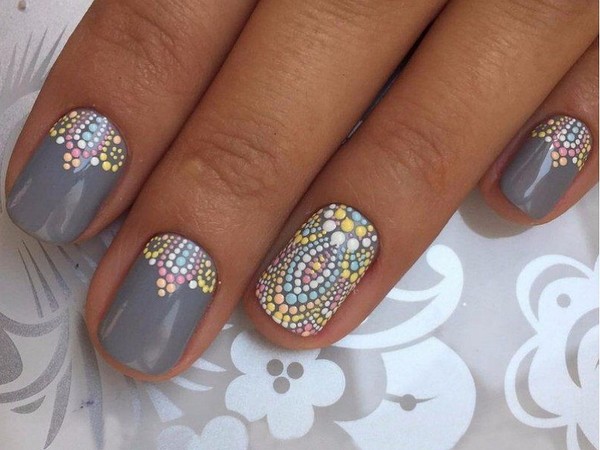 Manikúra mehendi - letný trend-2016