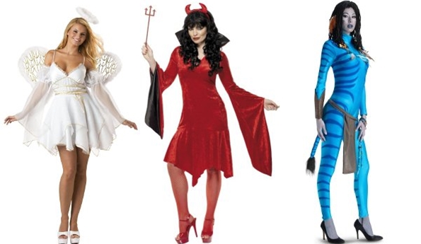 Tri kostýmy pre Halloween