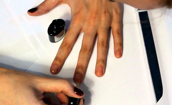 Shellac doma: krok za krokom