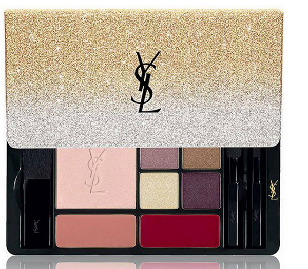Glittering Dream: kolekcia make-upu YSL Sparkle Clash Christmas 2016-2017