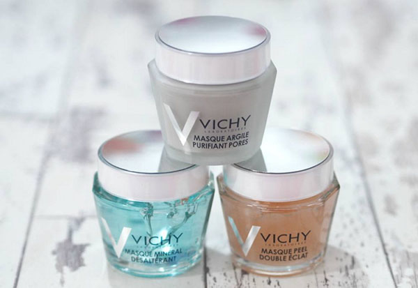Trojitý efekt: minerálna maska ​​Vichy
