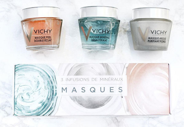 Trojitý efekt: minerálna maska ​​Vichy