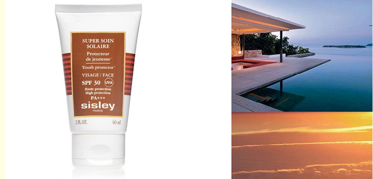 Lôžko z fľaše: opaľovací krém Sisley Tinted Sun Care