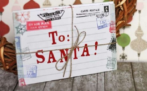 Originálne listy od Santa Clausa od detí a dospelých