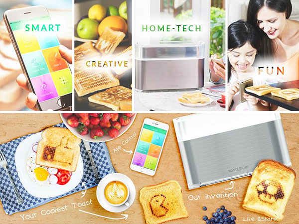 Art-raňajky s "chytrým" toasteroidom