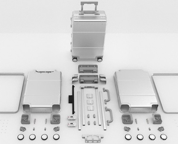 Bezpečný výlet: "inteligentný" kufor Xiaomi Smart Suitcase