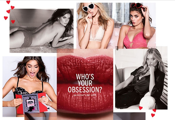 Pre najkrajšie: Victoria's Secret Valentine's 2017 kolekcia spodnej bielizne