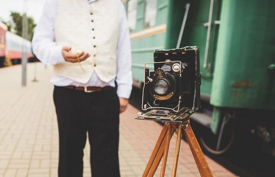 Svadobné fotografie sedenie v retro štýle