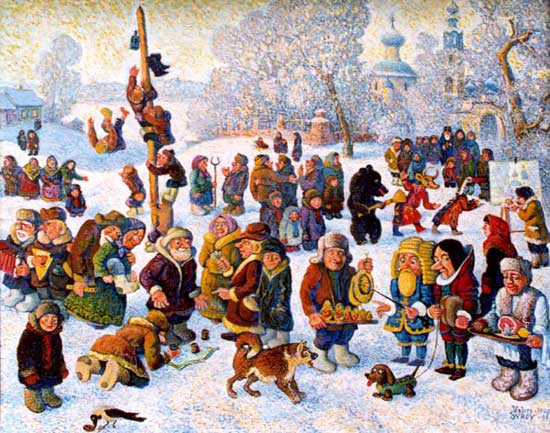 Ako nakresliť Shrovetide? Nakreslite si s deťmi jarnú dovolenku