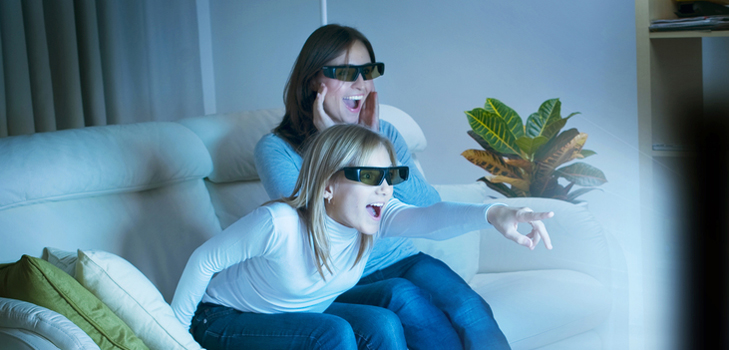 Ako pozerať 3D v televízii