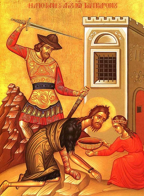 11. septembra - sviatok pošukovania Jána Krstiteľa