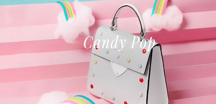 Coccinelle cukríky na vyvrtávajúcej pružine: linka Candy Pop
