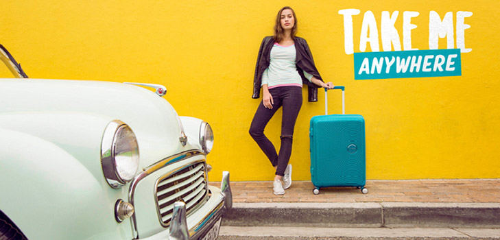 Leto na ceste: svetlé kufre American Tourister Soundbox